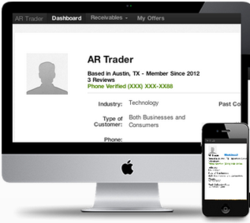 AR Trader is a collection agency marketplace that connects business with collection agencies.